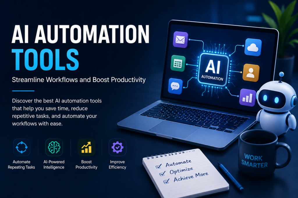 AI Automation Tools: Streamline Workflows and Boost Productivity