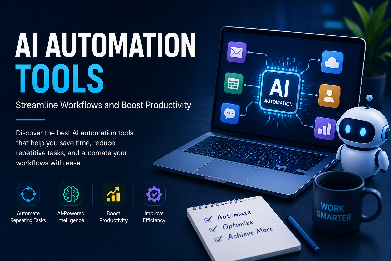 AI Automation Tools: Streamline Workflows and Boost Productivity