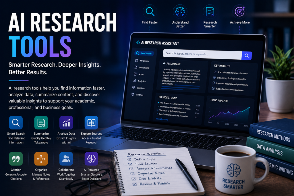 AI Research Tools: Accelerate Discovery, Analysis, and Knowledge Creation
