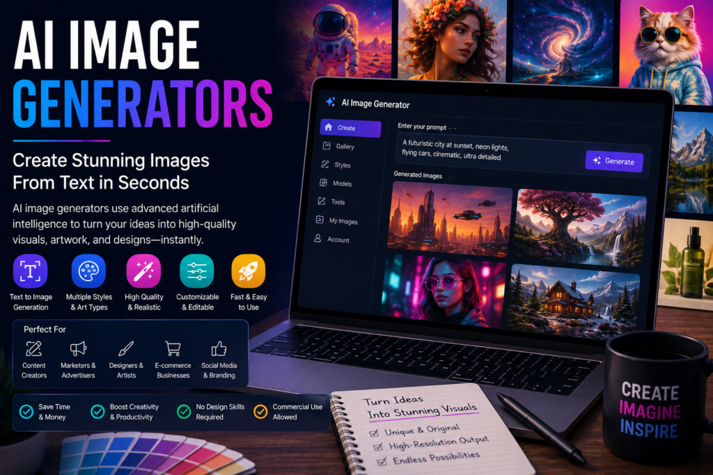 AI Image Generators: Create Stunning Visuals with Artificial Intelligence